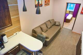 Апартаменты Sauna, Big Jacuzzi , Khreshchatyk apartments Киев Апартаменты с 1 спальней-16