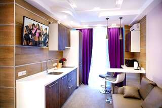 Апартаменты Sauna, Big Jacuzzi , Khreshchatyk apartments Киев Апартаменты с 1 спальней-17
