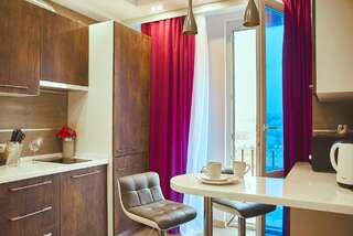 Апартаменты Sauna, Big Jacuzzi , Khreshchatyk apartments Киев Апартаменты с 1 спальней-19