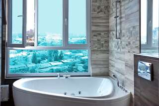 Апартаменты Sauna, Big Jacuzzi , Khreshchatyk apartments Киев Апартаменты с 1 спальней-60