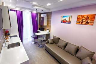 Апартаменты Sauna, Big Jacuzzi , Khreshchatyk apartments Киев Апартаменты с 1 спальней-7