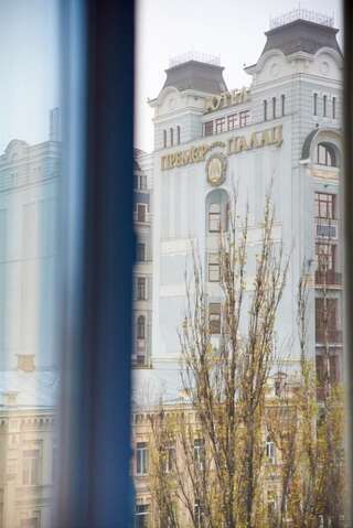 Апартаменты Sauna, Big Jacuzzi , Khreshchatyk apartments Киев Апартаменты с 1 спальней-71